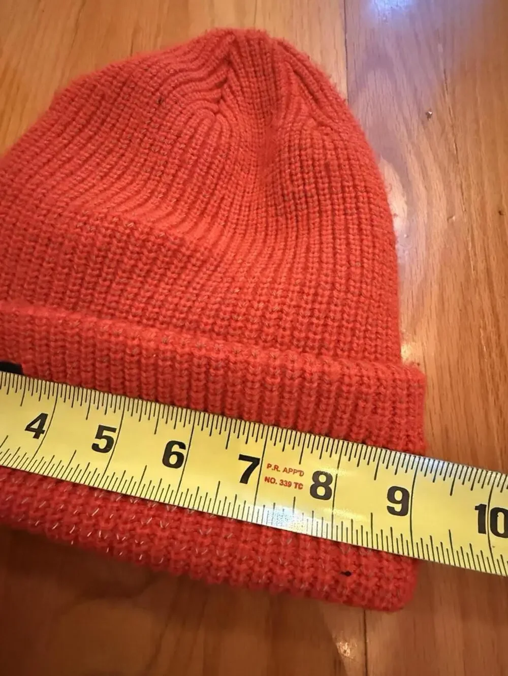 FREE PEOPLE  FP Movement Fleece Lined Recycled Yarn Beanie - vivid‎ red